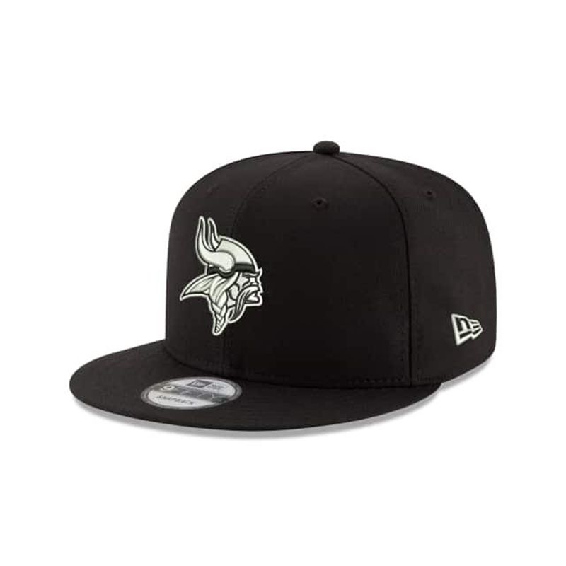 NFL Minnesota Vikings 9Fifty Snapback (LJQ0930) - Black New Era Caps